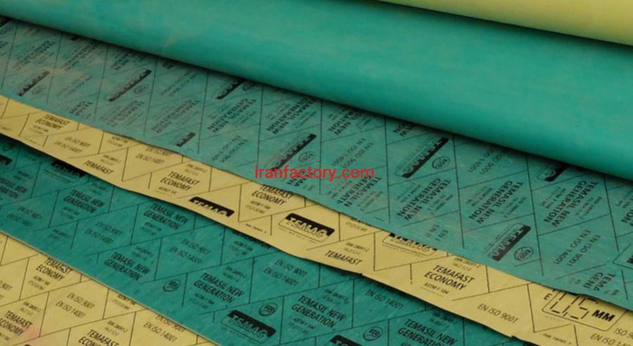 ورق واشر و ورق نسوز بدون آزبست یا نان آزبست1