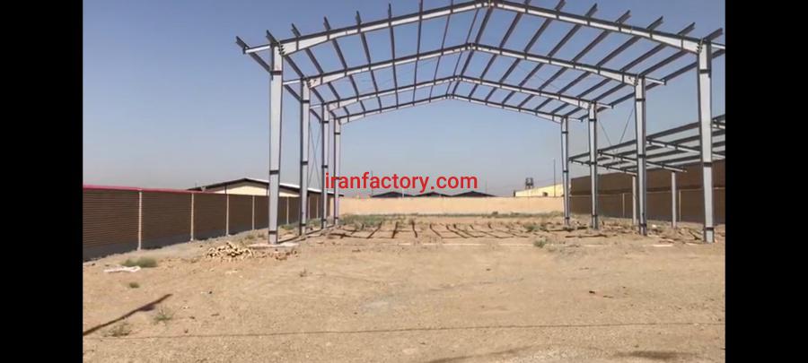 فروش زمین کارخانه نیمه کاره0