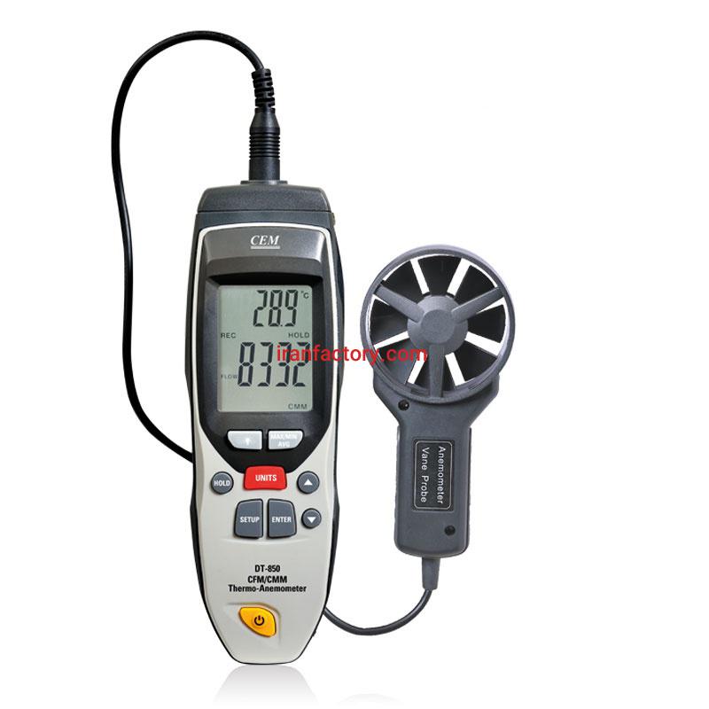 فروش بادسنج DT850 CEM سی ای ام در تهران0