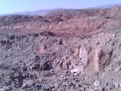 فروش  معدن سنگ لاشه  وتاوه چناران ( خراسان رضوي )2
