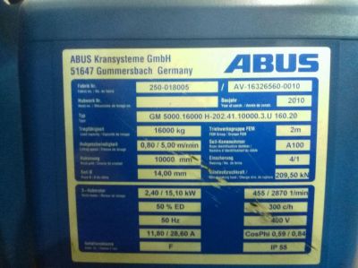 فروش جرثقیل ابوس المانی2