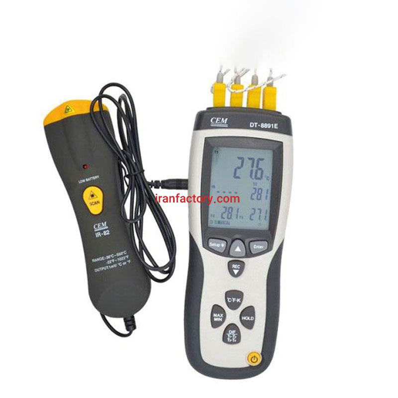 فروش دماسنج تماسی 4کاناله0