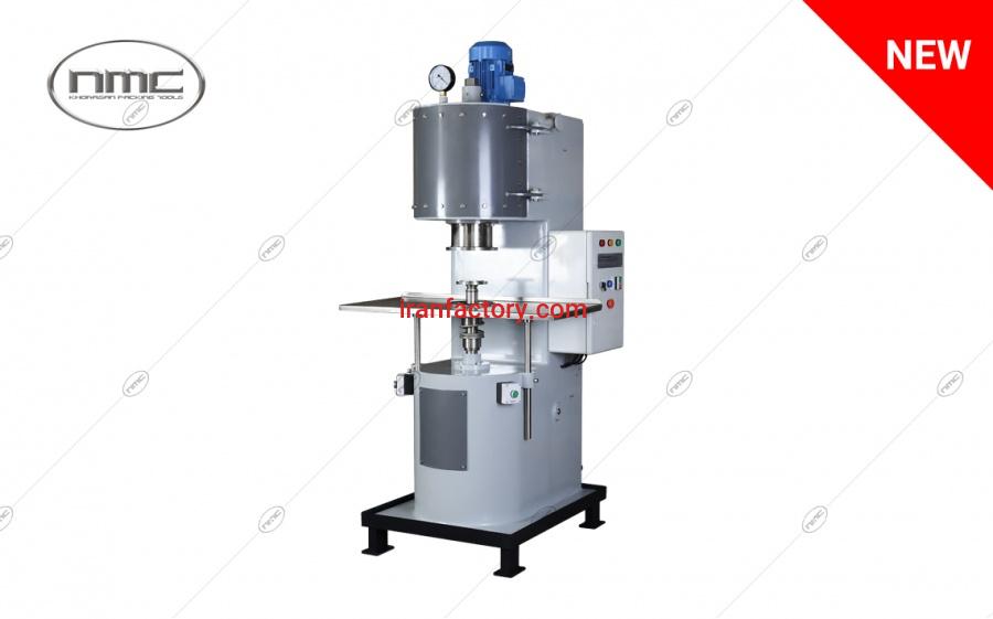 دستگاه دربند قوطی نیمه اتومات تحت خلا مدل KPT1H8020