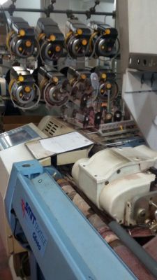 فروش دستگاه نساجی-2عدد جی 6300عرض340 به همراه ژاکارد ال ایلکس8