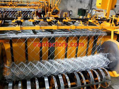 توری حصاری دور باغی رابیتس توری لوزی اکسپند متال ورق پانچ رابیتس0