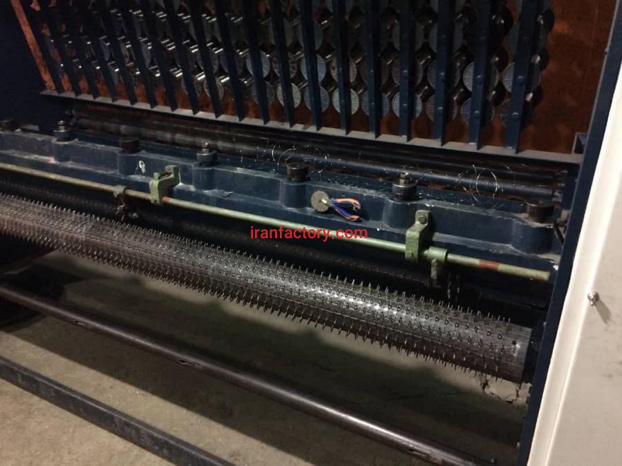 فروش دو عدد دستگاه بافت توری مرغی سروو موتور0