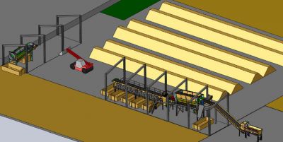 فروش خط تولید کود کمپوست از زباله تر2