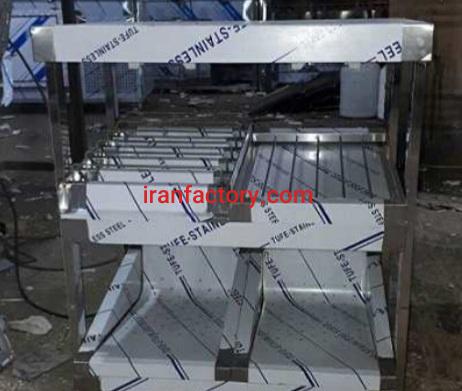 تولید دستگاه شوتینگ سیب زمینی شرکت استیل پخت در تهران0