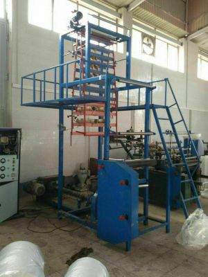 فروش دستگاه نایلون تولید عرض ۸۰ایرانی با قالب خروجی ۹سانتیمت0