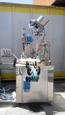 فروش خط شربت دارویی -فروش خط کامل پر کن مایع جات دو نازله9