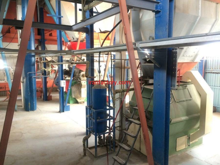 فروش خط تولید خوراک دام و طیور کارکرده در قزوین0