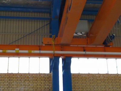 جرثقيل سقفي جهت سنگبري هاي اسلب بر طراحي ساخت نصب وراه اندازي2