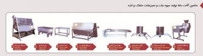 خط تولید چیپس و میوه خشک4
