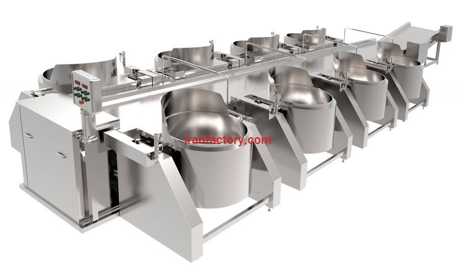 دستگاه پخت آبکشی و دانه گیری برنج (Model NRL – 900/600/400)2