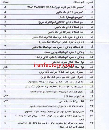 کارخانه آب معدنی با انواع دستگاه2