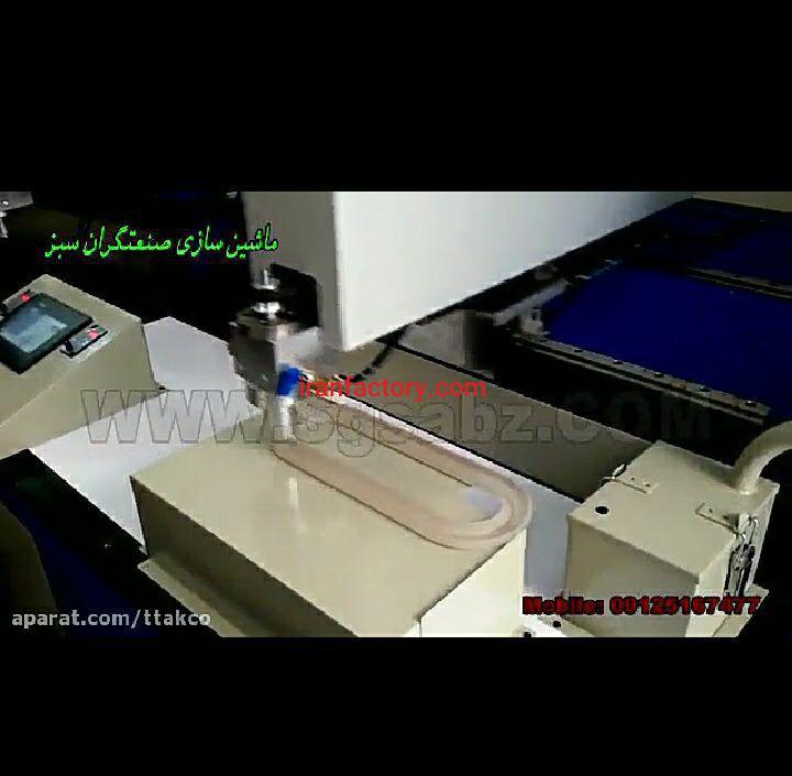 دستگاه تزریق فوم فیلتر هوا3