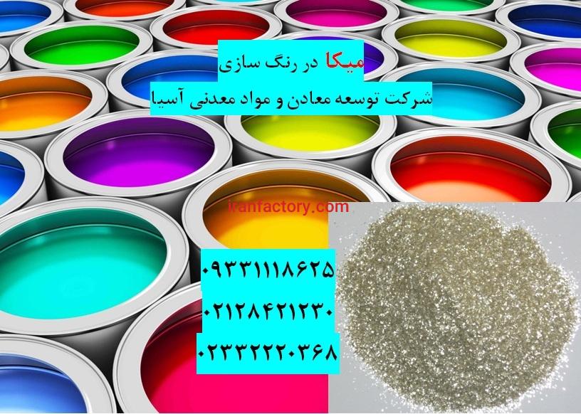 فروش ویژه میکا در تولید رنگ0