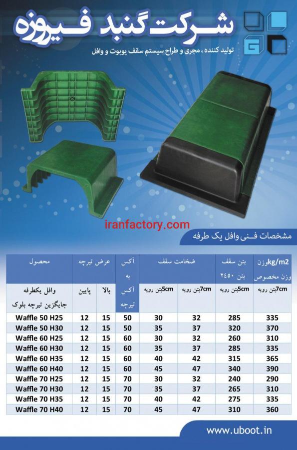 تولید سقف وافل1