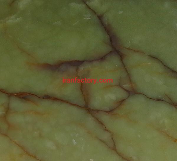 فروش سنگ مرمر سبز، پرتقالی و سفید1