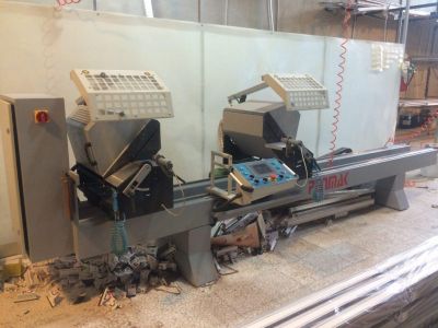 خط تولید تولید درب و پنجره upvc6