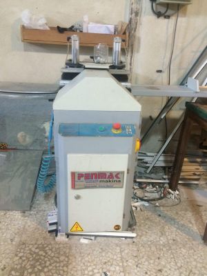 خط تولید دو سر تولید درب و پنجره upvc2