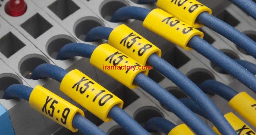 ارائه دهنده خدمات چاپ جهت شماره گذاری سیم و کابل و تجهیزات0