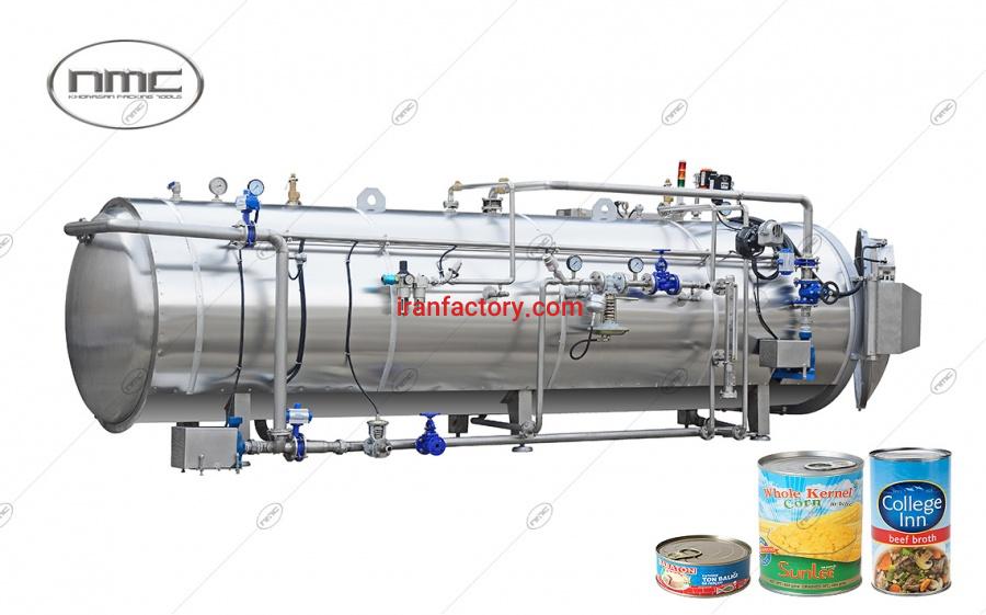 دستگاه اتوکلاو و پخت استریلیزه0