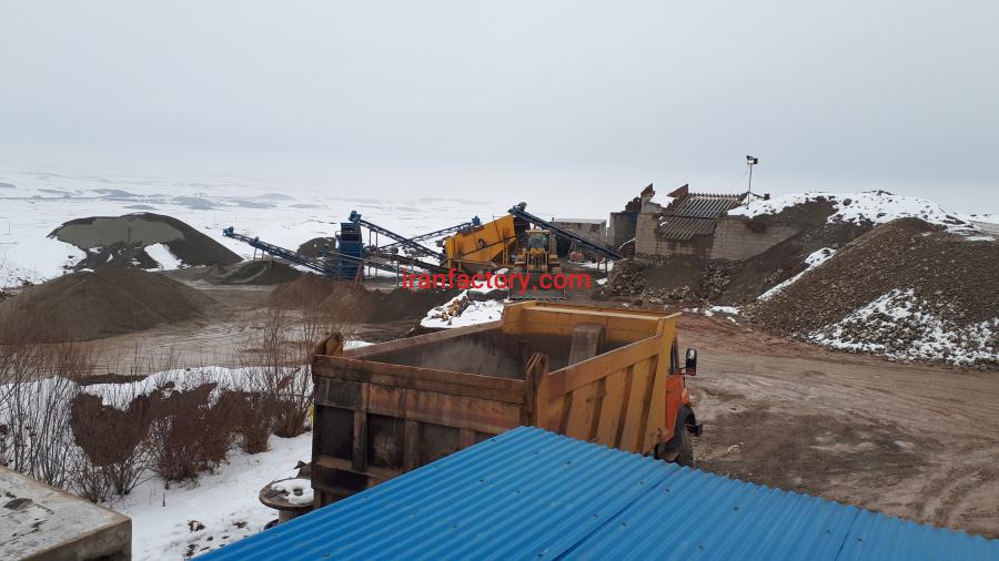 فروش کارخانه شن و ماسه با معدن در ماکو1