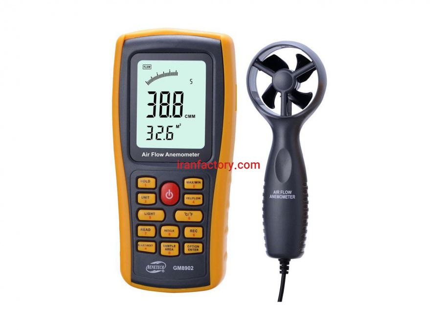 فلومتر هوا مدل BENETECH GM89020
