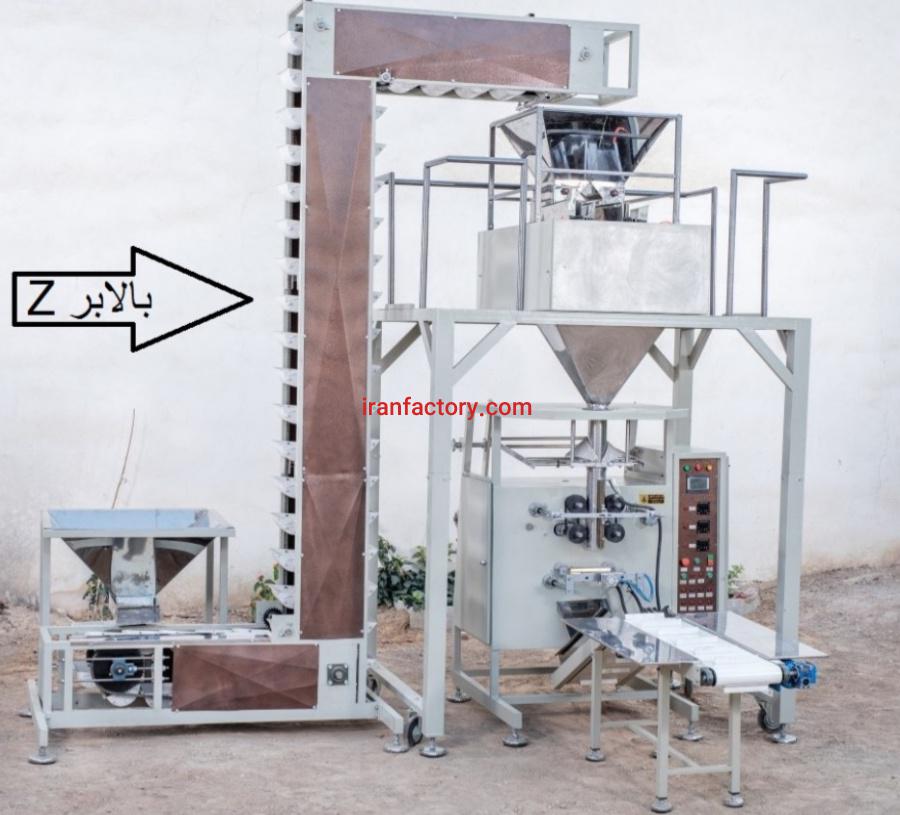 فروش دستگاه بالابر Z بالابر مواد گرانولی SSN1001 شرکت صنعت سازان نام آور در کرج0
