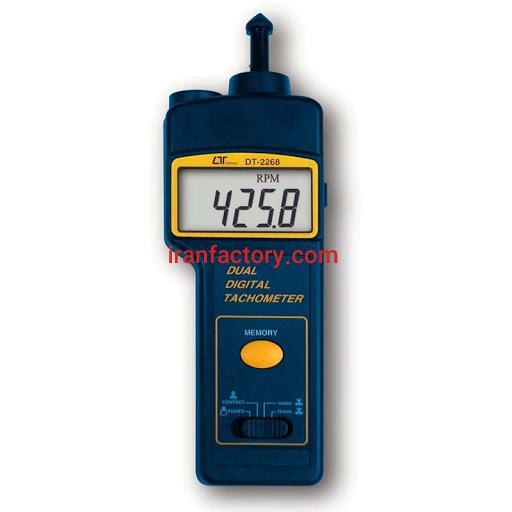 فروش دورسنج نوری مکانیکی لیزردار لوترون lutron DT2268 در تهران0