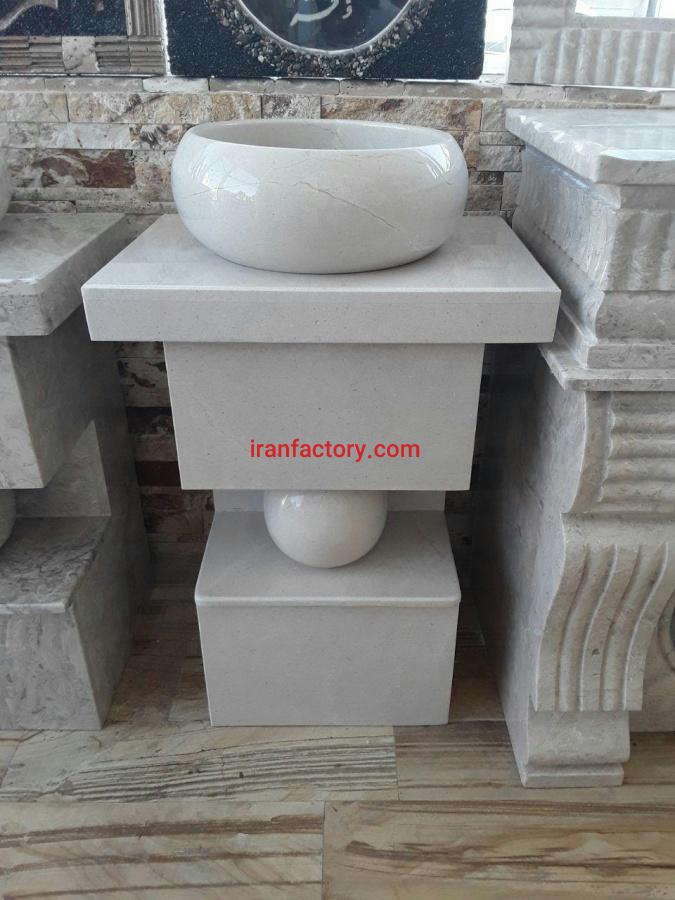 روشوئی گوی هرسین آنتیک سنگ خشتی0