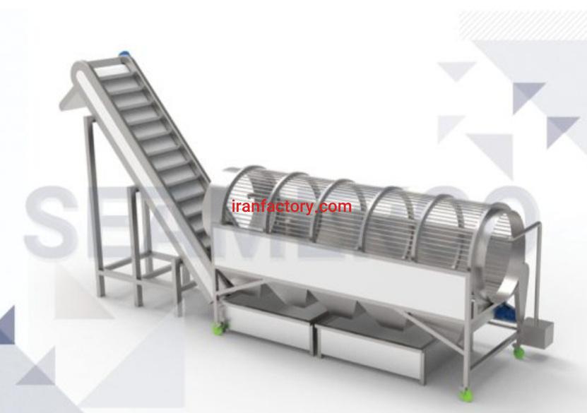 تولید دستگاه سورتینگ خیار شرکت صنعتی سیمرکو در تهران0