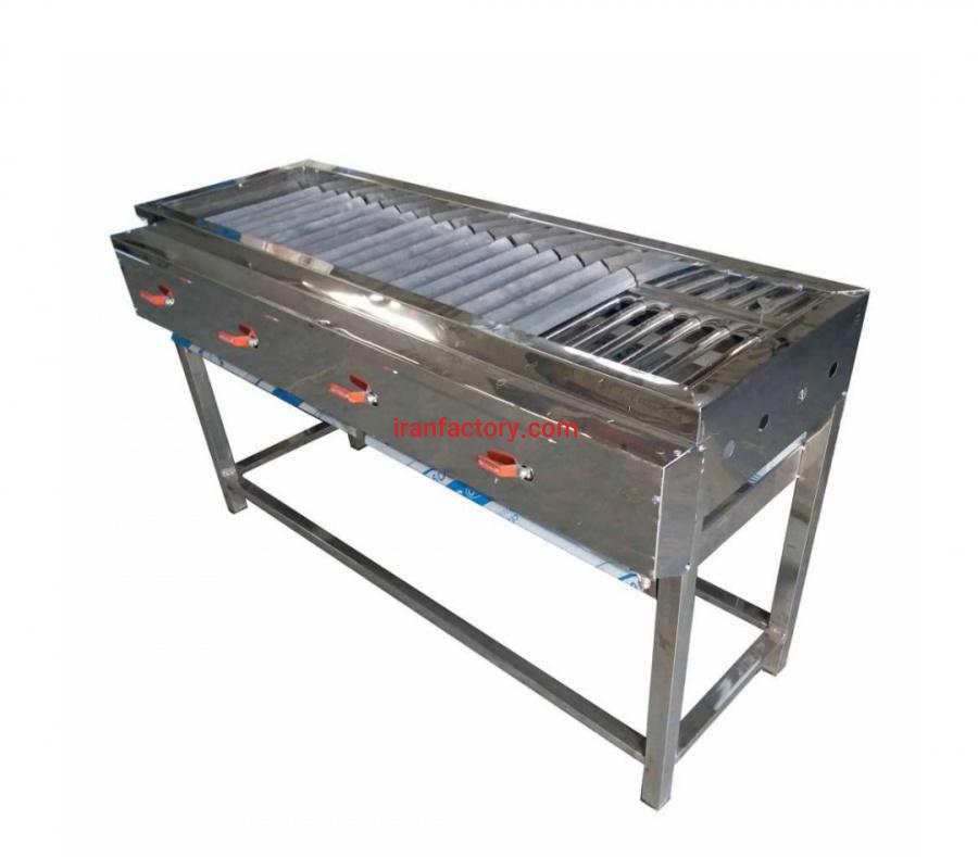 تولید کباب پز گازی صنعتی شرکت استیل پخت در تهران0