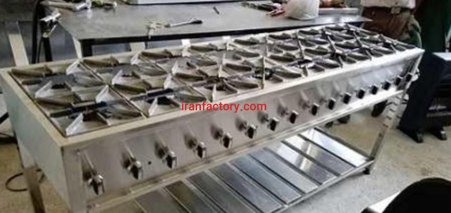 تولید اجاق مخصوص کته پزی ظرفیت بالا شرکت استیل پخت در تهران0