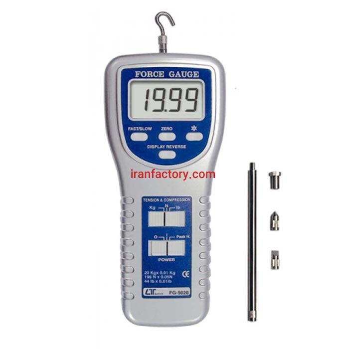 فروش نیرو سنج دیجیتال با قابلیت اتصال کارت حافظه لوترون FG6020SD در تهران1