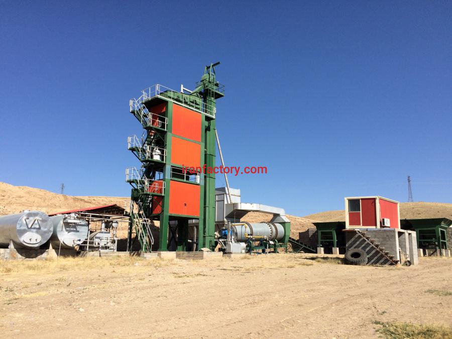 کارخانه اسفالت در آذربایجان شرقی0