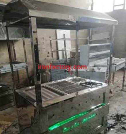تولید دستگاه فر ساندویچی چهار کاره شرکت استیل پخت در تهران0