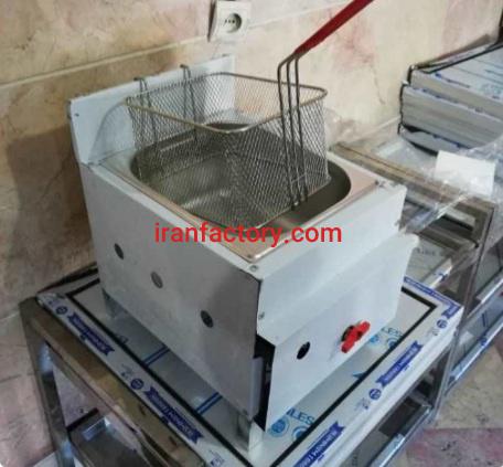 تولید دستگاه سرخ کن تک لگن صنعتی شرکت استیل پخت در تهران0