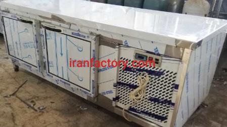 تولید دستگاه یخچال رویه مسطح صنعتی شرکت استیل پخت در تهران0