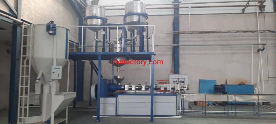 ساخت و راه اندازی خط تولید چسب حرارتی1