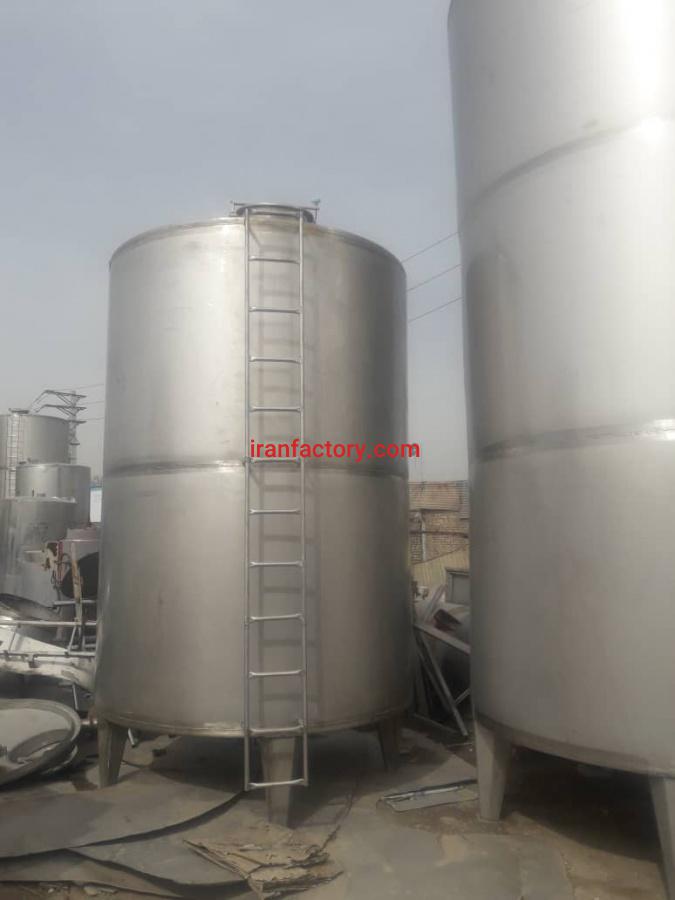 فروش مخزن استیل 10 تن0