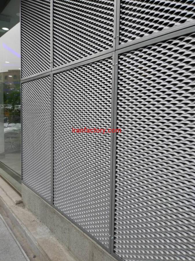 تولید و فروش انواع توری های اکسپندد متال جهت نما و سقف کاذب1