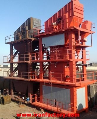 فروش کارخانه آسفالت ثابت 180 تن0