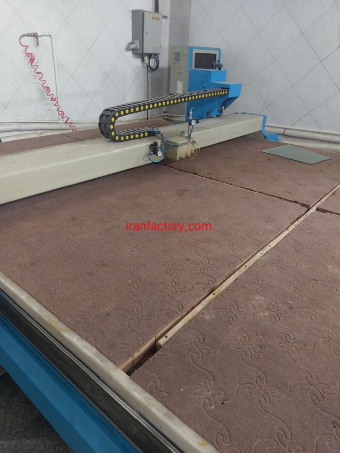 دستگاه سی ان سی برش شیشه2