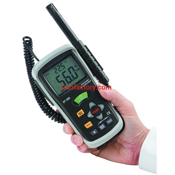 فروش رطوبت سنج و دماسنج DT625 در تهران3