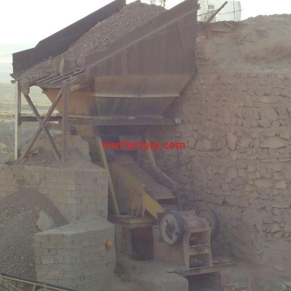 فروش قسطی معدن شن و ماسه و کارخانه سنگ شکن و دانه بندی1