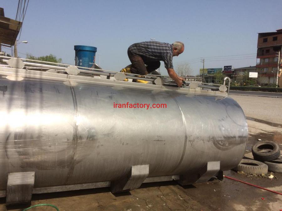 فروش مخزن حمل شیر 11 تن0