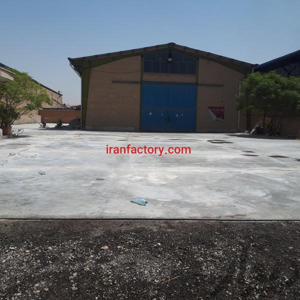 کارخانه فروشی منطقه صنعتی شوراباد 1180 متر3