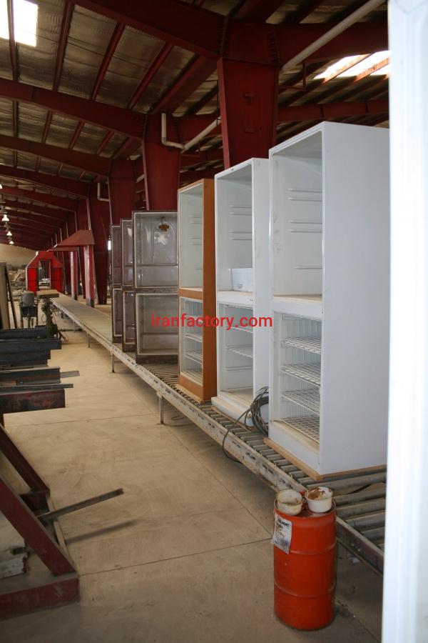 خط تولید بدنه و مونتاژ کامل یخچال و تزریق فوم3